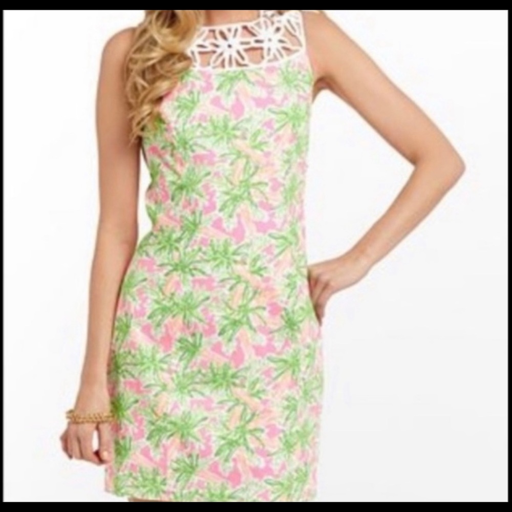 Lilly Pulitzer Palm Tree Dress Size 6